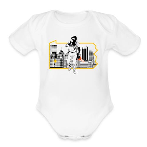 Fear The Cone III (Light) - Organic Short Sleeve Baby Bodysuit