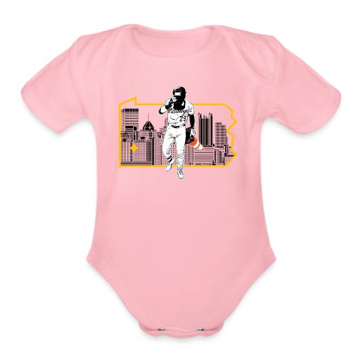 Fear The Cone III (Light) - Organic Short Sleeve Baby Bodysuit