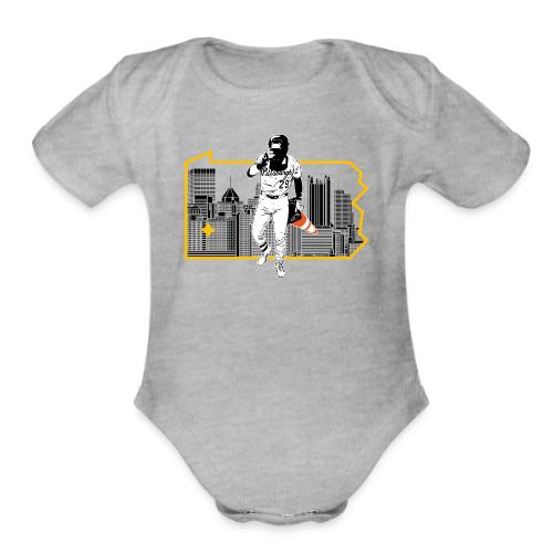 Fear The Cone III (Light) - Organic Short Sleeve Baby Bodysuit