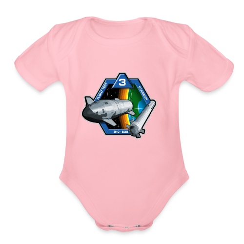 Starship Flight Test 3 - Organic Short Sleeve Baby Bodysuit