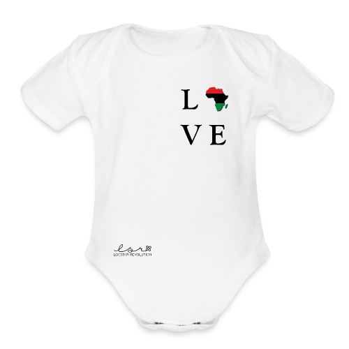 Best Selling Love RBG Africa Women's T-Shirts - Organic Short Sleeve Baby Bodysuit