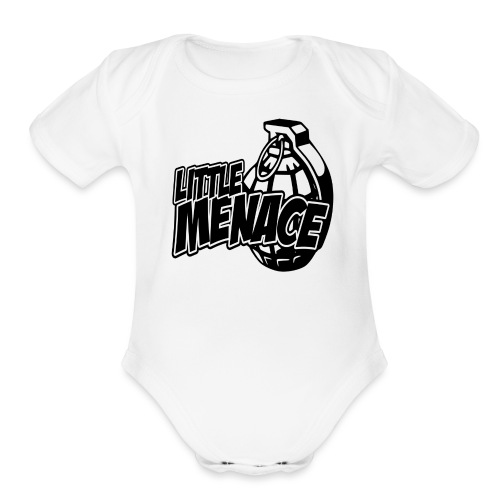 Bomb Menace - Organic Short Sleeve Baby Bodysuit