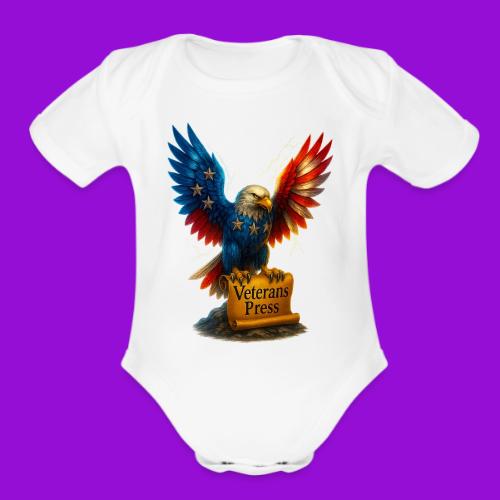 Veterans Press - Organic Short Sleeve Baby Bodysuit