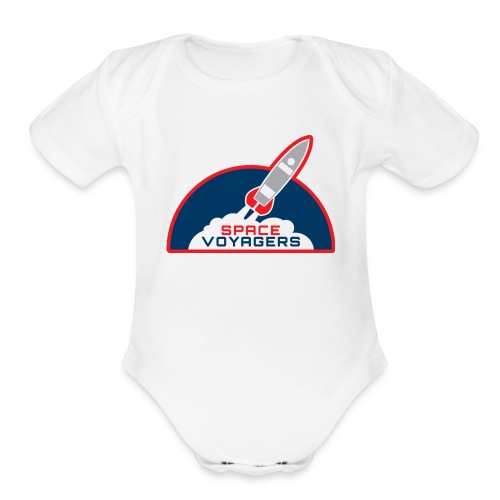 Space Voyagers - Organic Short Sleeve Baby Bodysuit