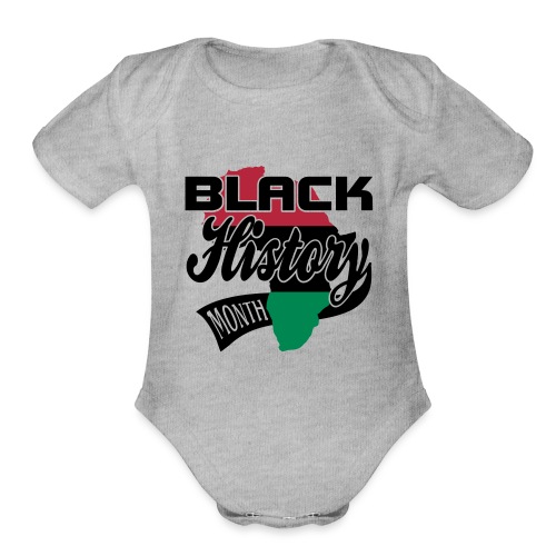 Black History 2016 - Organic Short Sleeve Baby Bodysuit