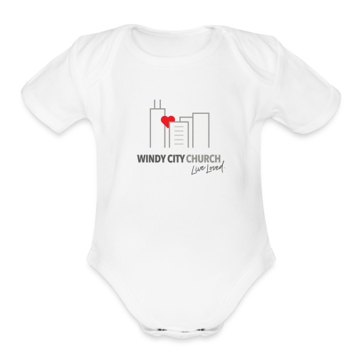 WCCC LiveLovedBIG - Organic Short Sleeve Baby Bodysuit
