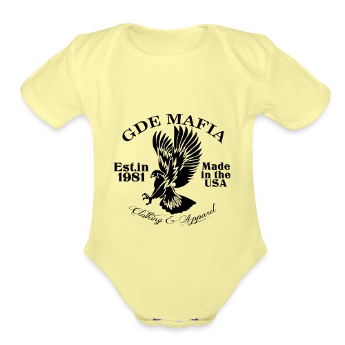 Eagle - American Lion Association - Organic Short Sleeve Baby Bodysuit