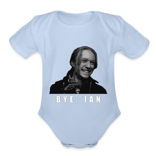 Bye Ian - Organic Short Sleeve Baby Bodysuit