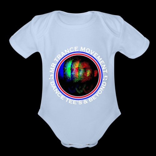 Mr Trance Movement Dance Tees Logo Tee - Organic Short Sleeve Baby Bodysuit