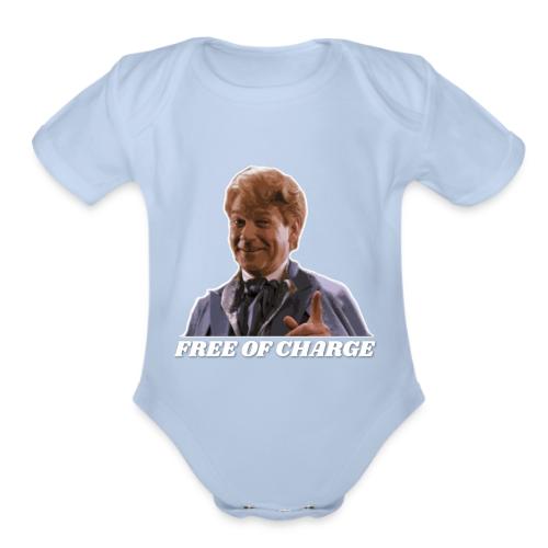 Lockhart -- Free Of Charge - Organic Short Sleeve Baby Bodysuit