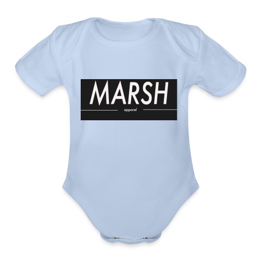 marsh apparel - Organic Short Sleeve Baby Bodysuit