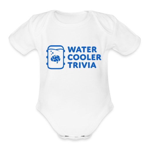 Water Cooler - Organic Short Sleeve Baby Bodysuit
