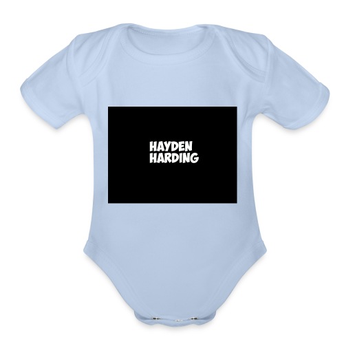 HELLLLLLO - Organic Short Sleeve Baby Bodysuit