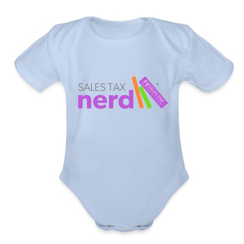 Sales Tax Nerd - Organic Short Sleeve Baby Bodysuit