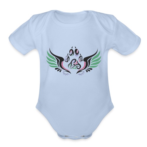 Spring Design - Organic Short Sleeve Baby Bodysuit