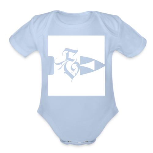 Rebel E | Elizabeth - New Jersey - Organic Short Sleeve Baby Bodysuit