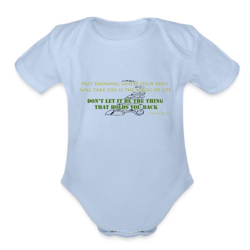 Magic of life - Organic Short Sleeve Baby Bodysuit