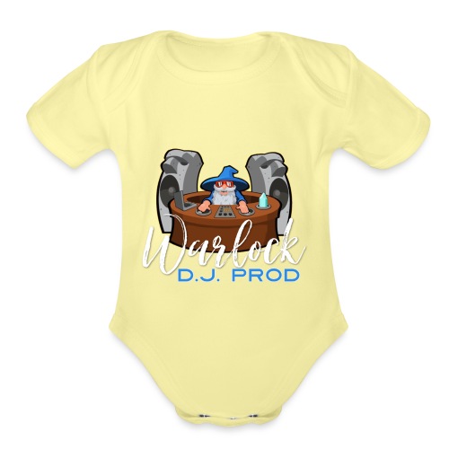 Warlock DJ Prod - Organic Short Sleeve Baby Bodysuit