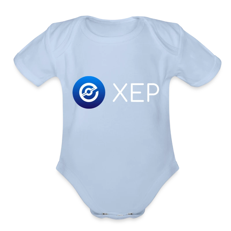 XEP Logo - Organic Short Sleeve Baby Bodysuit