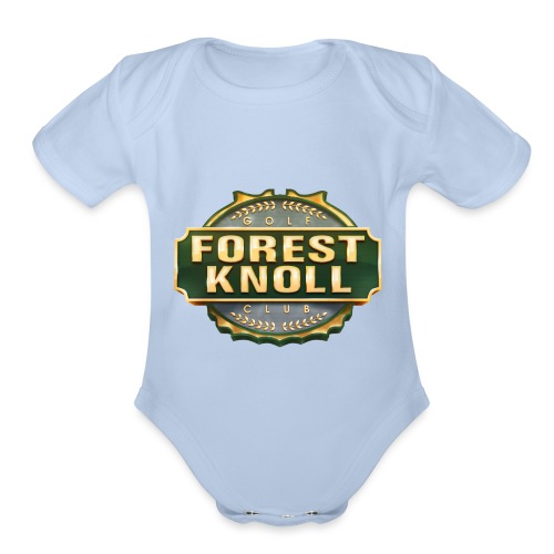 Forest Knoll - Organic Short Sleeve Baby Bodysuit