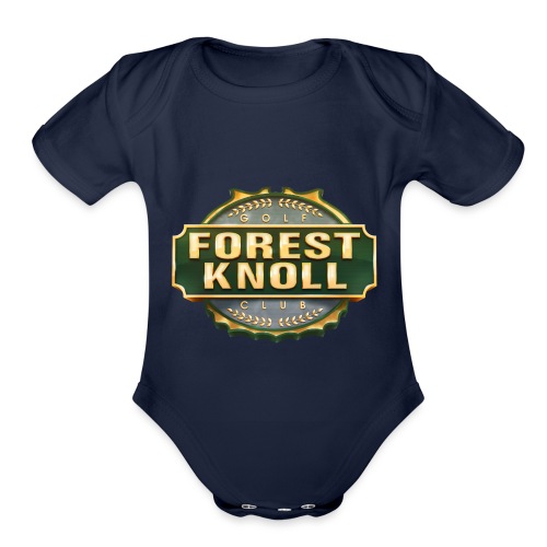 Forest Knoll - Organic Short Sleeve Baby Bodysuit