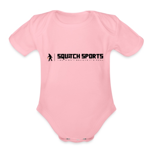 Squatch Sports - Organic Short Sleeve Baby Bodysuit
