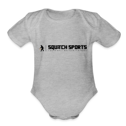 Squatch Sports - Organic Short Sleeve Baby Bodysuit