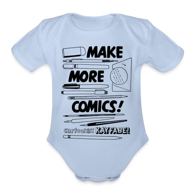 Make More Comics! (black ink)