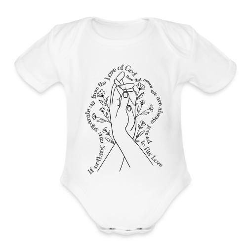 Joined to God's Love - Organic Short Sleeve Baby Bodysuit
