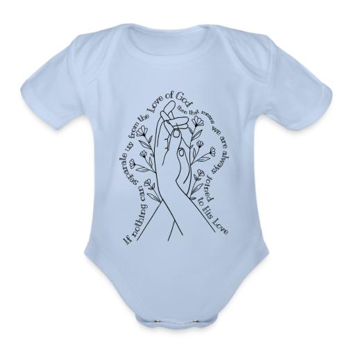Joined to God's Love - Organic Short Sleeve Baby Bodysuit