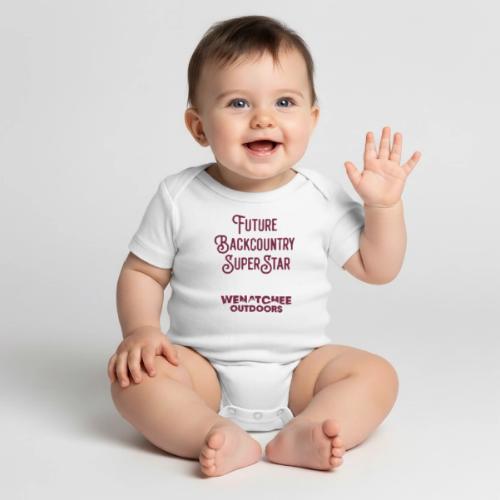 Future Backcountry SuperStar - Organic Short Sleeve Baby Bodysuit