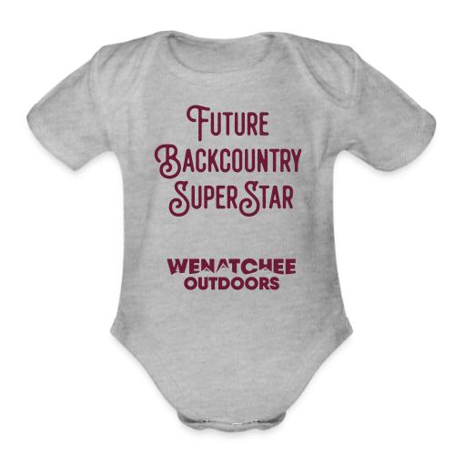 Future Backcountry SuperStar - Organic Short Sleeve Baby Bodysuit