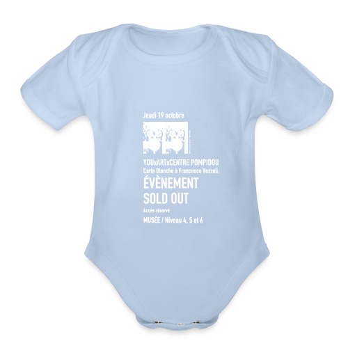 7 - Organic Short Sleeve Baby Bodysuit