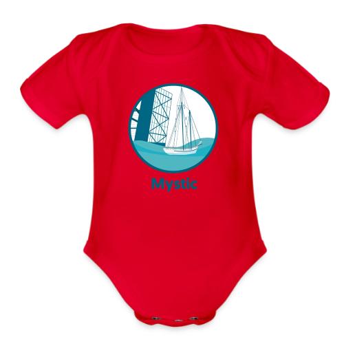 Mystic CT - Organic Short Sleeve Baby Bodysuit