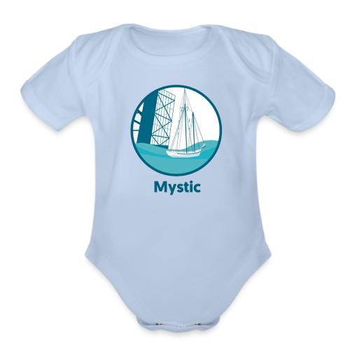 Mystic CT - Organic Short Sleeve Baby Bodysuit