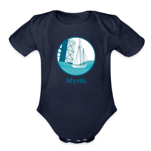 Mystic CT - Organic Short Sleeve Baby Bodysuit