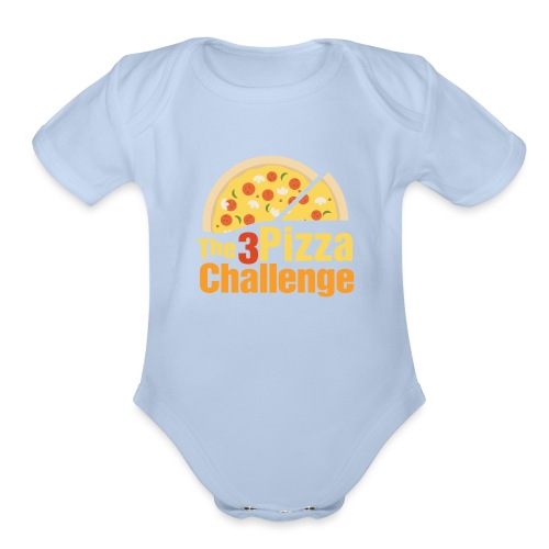 The 3 Pizza Challenge | Indiana Dunes - Organic Short Sleeve Baby Bodysuit