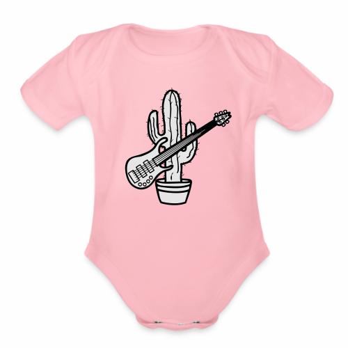 cactussolo - Organic Short Sleeve Baby Bodysuit