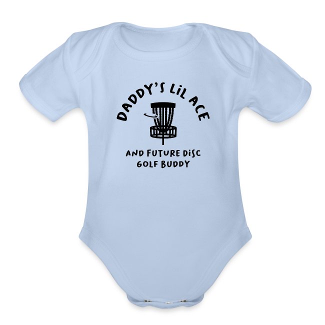 Daddy's Little Ace Disc Golf Baby / Infant Shirt