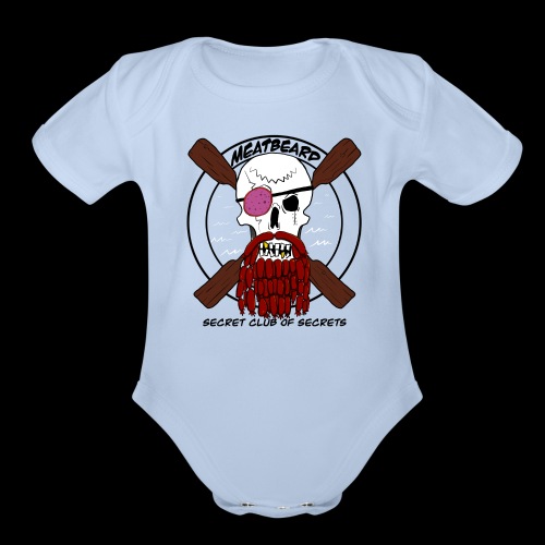 Meatbeard - Organic Short Sleeve Baby Bodysuit