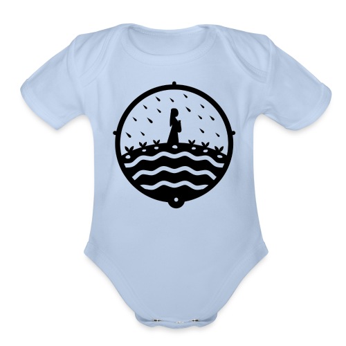 Marche de L'eau Kipawa Temiskaming Water Walk 2021 - Organic Short Sleeve Baby Bodysuit