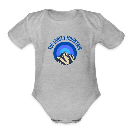 The Lonely Mountain - Organic Short Sleeve Baby Bodysuit