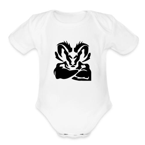 Muscle Truck - Organic Short Sleeve Baby Bodysuit