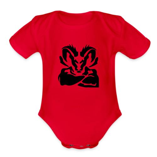 Muscle Truck - Organic Short Sleeve Baby Bodysuit