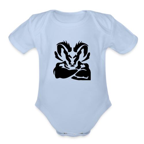 Muscle Truck - Organic Short Sleeve Baby Bodysuit