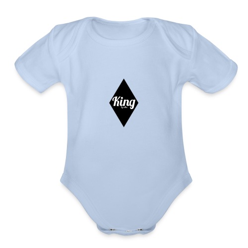 King Diamondz - Organic Short Sleeve Baby Bodysuit