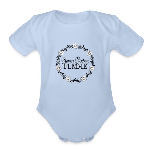 Seven Sisters Femme - Organic Short Sleeve Baby Bodysuit