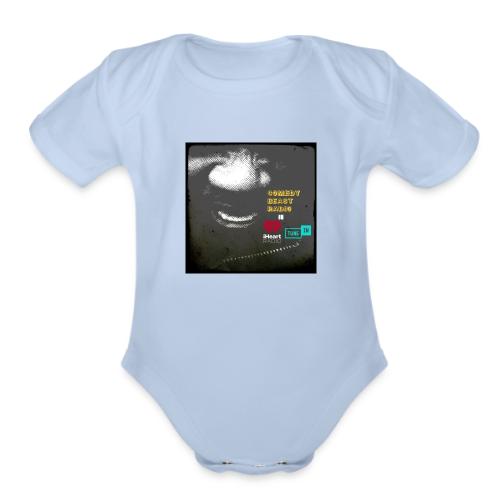 Comedy Beast Radio Everywhere - Organic Short Sleeve Baby Bodysuit