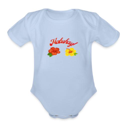 Mabuhay! - Organic Short Sleeve Baby Bodysuit