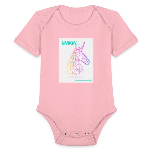 UniKin Kids - Organic Short Sleeve Baby Bodysuit